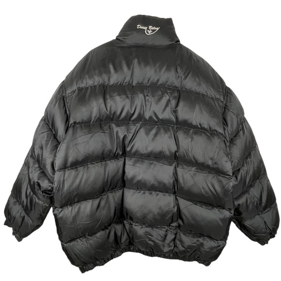 Down Below Black & Navy Reversible Down Filled Puffer Jacket Size XL - Picture 2 of 13